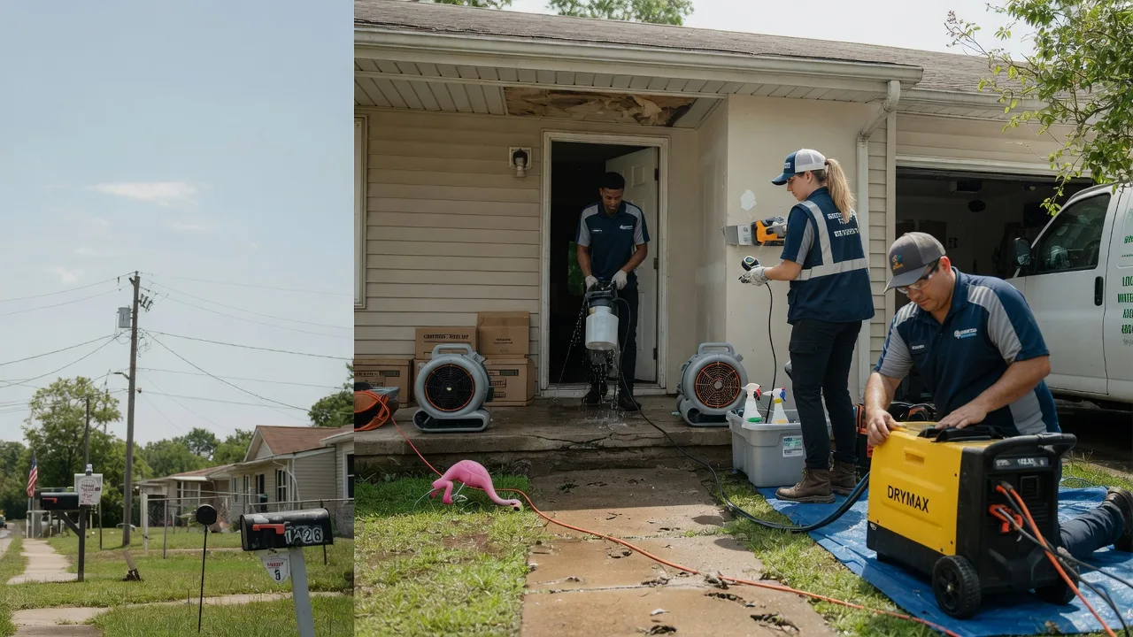 Storm Damage Water Removal in Egypt, TX near me